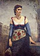 Jean-Baptiste-Camille Corot, Agostina, die Italienerin